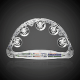 LED Clear Tambourine